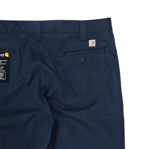 Carhartt NWT Twill Work Wear Pants Men’s Size 40x32 Relaxed Fit Navy Blue